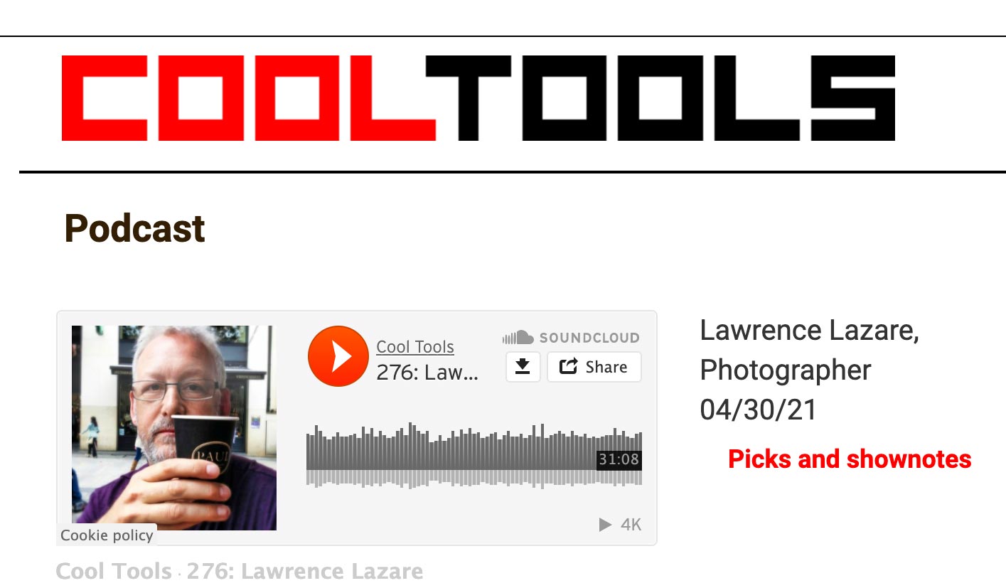 Cool Tools Podcast Featured Image
